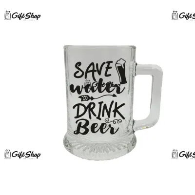 HALBA SAVE WATER DRINK BEER